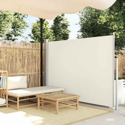 Retractable Side Awning 63"x196.9" Cream