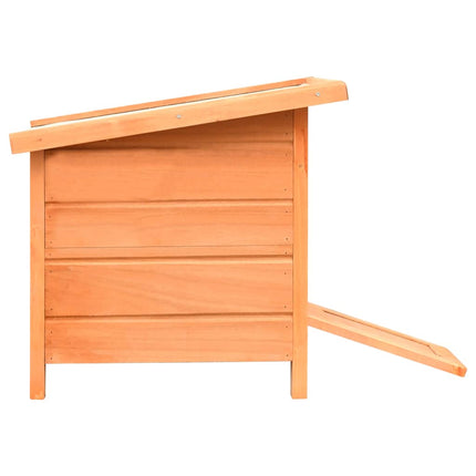 Cat House Solid Pine & Fir Wood 19.7"x18.1"x17.1