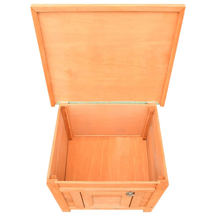 Cat House Solid Pine & Fir Wood 19.7"x18.1"x17.1