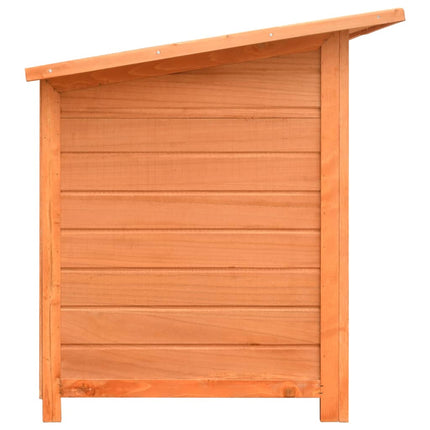 Dog Cage Solid Pine & Fir Wood 47.2"x30.3"x33.9