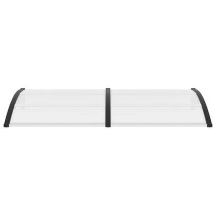 Door Canopy Black 78.7"x39.4" PC
