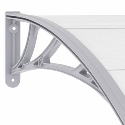 Door Canopy Gray 78.7"x39.4" PC