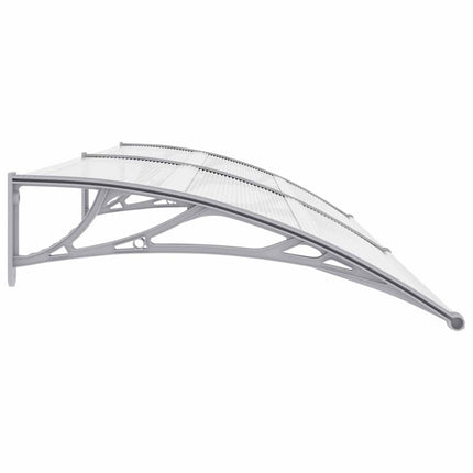 Door Canopy Gray 94.5"x39.4" PC