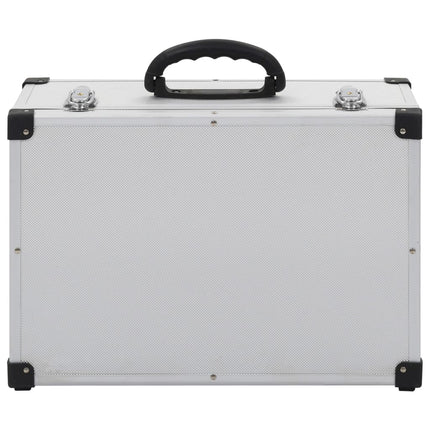 CD Case for 60 CDs Aluminum ABS Silver