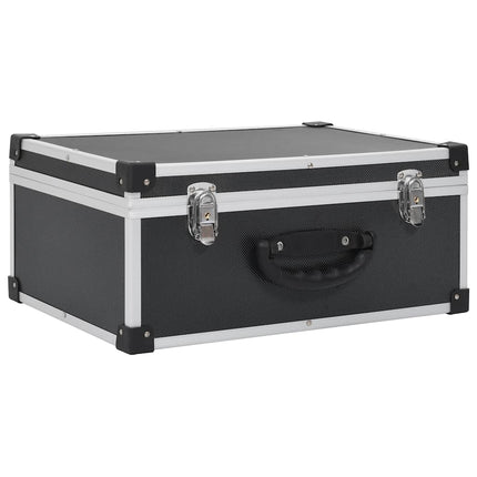 CD Case for 60 CDs Aluminum ABS Black