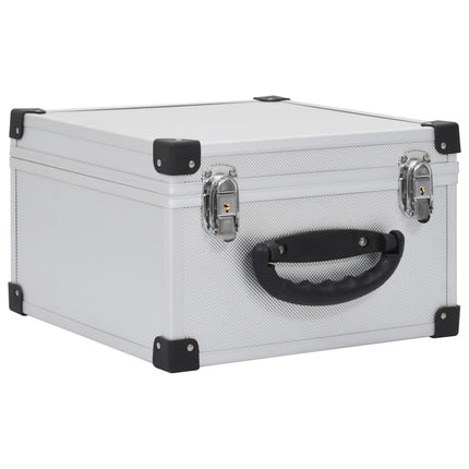 CD Case for 40 CDs Aluminum ABS Silver