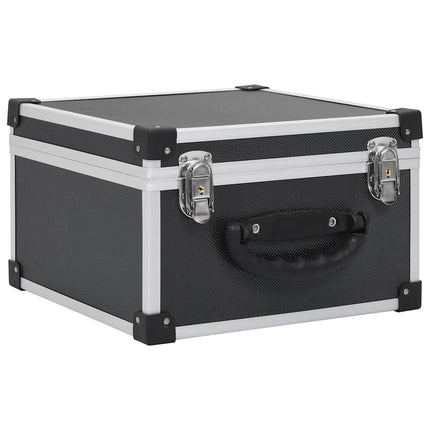 CD Case for 40 CDs Aluminum ABS Black