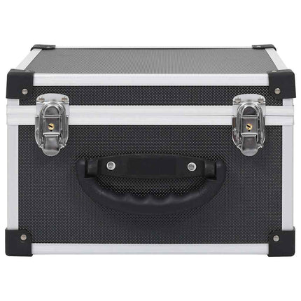 CD Case for 40 CDs Aluminum ABS Black