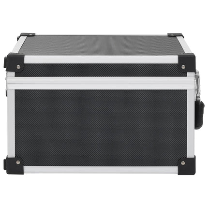 CD Case for 40 CDs Aluminum ABS Black