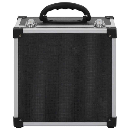 CD Case for 40 CDs Aluminum ABS Black