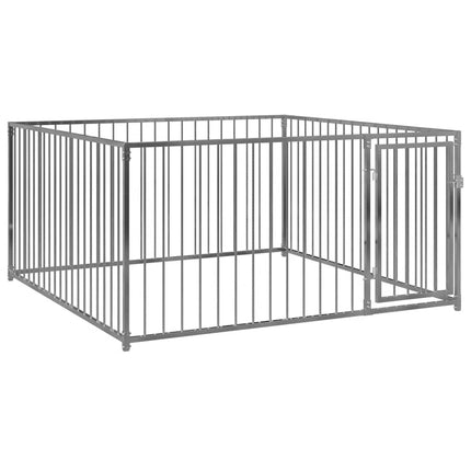 Outdoor Dog Kennel 78.7"x78.7"x39.4