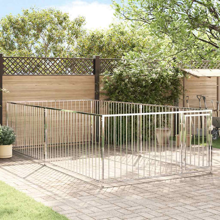 Outdoor Dog Kennel 78.7"x157.5"x39.4
