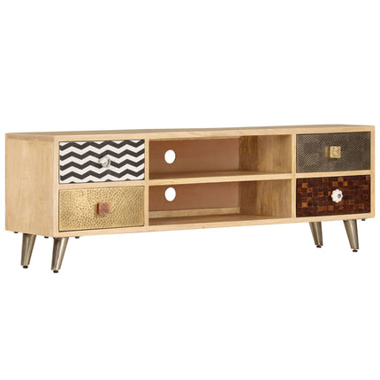 TV Stand 47.2"x11.8"x15.7" Solid Wood Mango