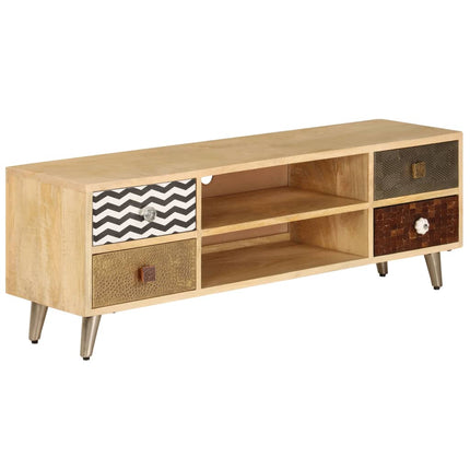 TV Stand 47.2"x11.8"x15.7" Solid Wood Mango