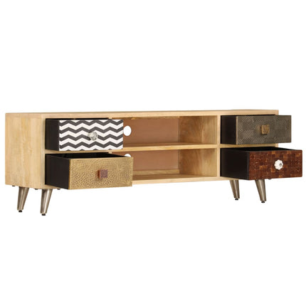 TV Stand 47.2"x11.8"x15.7" Solid Wood Mango