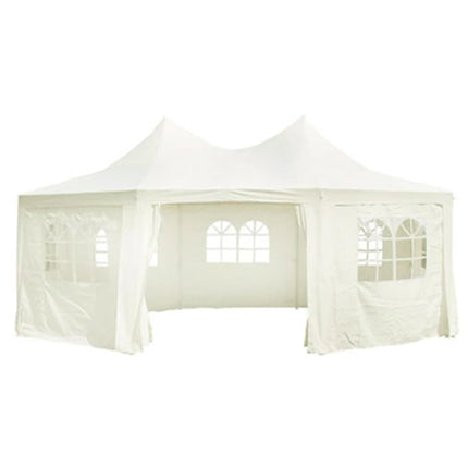Garden Tent Cover 19.69 x 14.76 x 9.84 ft Cream Fabric