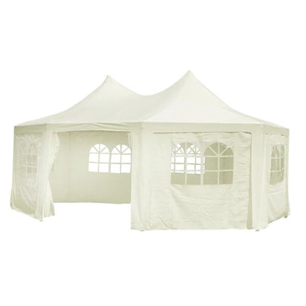 Garden Tent Cover 19.69 x 14.76 x 9.84 ft Cream Fabric