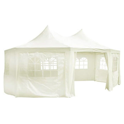 Garden Tent Cover 19.69 x 14.76 x 9.84 ft Cream Fabric