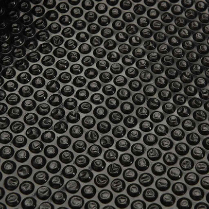 Floating Rectangular PE Solar Pool Film 19.8 x 13.1 ft Black