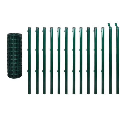 Euro Fence Steel 82ftx3.9ft Green
