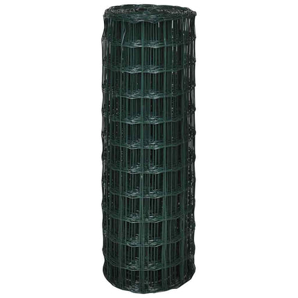 Euro Fence Steel 82ftx2.6ft Green