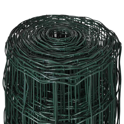 Euro Fence Steel 82ftx3.3ft Green