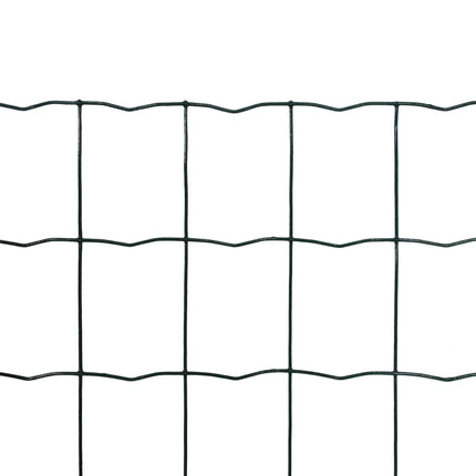 Euro Fence Steel 82ftx3.9ft Green