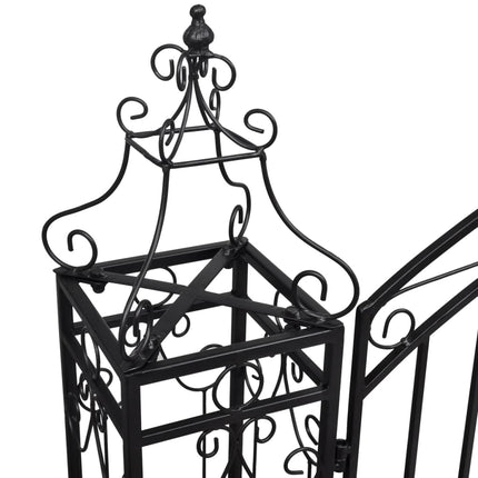 Ornamental Garden Gate Wrought Iron 4'x8"x4'5