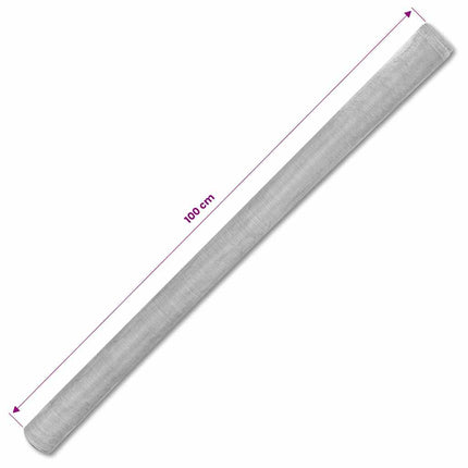 Mesh Screen Aluminum 39.4"x196.9" Silver