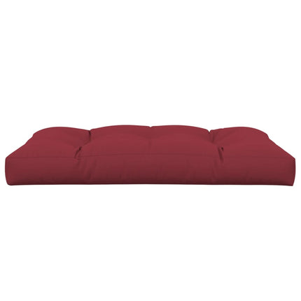 Pallet Cushion Wine Red 47.2"x31.5"x4.7" Fabric