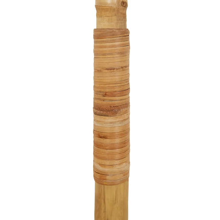 Bamboo Garden Parasol 106.3" with Banana Leaf Roof