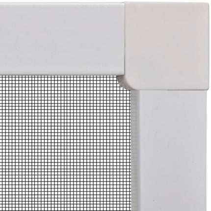 Window Insect Screen White Aluminum frame, Fiberglass mesh