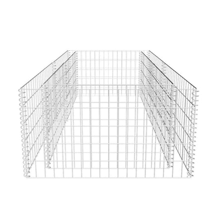 Gabion Planter Galvanized Steel 70.9"x35.4"x19.7