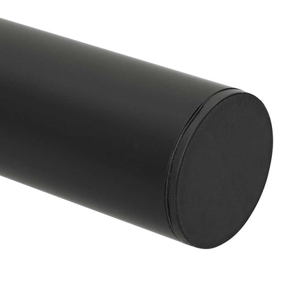 2 Telescopic Table Legs Black 28"-43.3