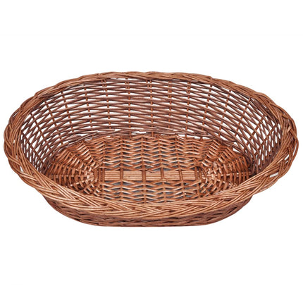 Willow Dog Basket/Pet Bed Natural 27.6