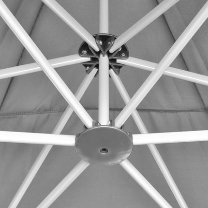 Hexagonal Pop-Up Foldable Marquee Gray 11.8'x10.2'