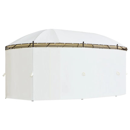 Gazebo Cream White 208.7"x137.8"x104.3