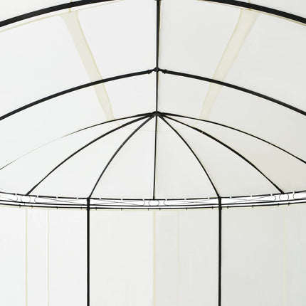 Gazebo Cream White 208.7"x137.8"x104.3