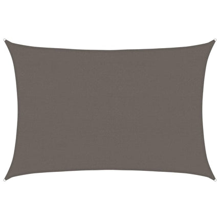 Sunshade Sail HDPE Rectangular 13.1'x19.7' Anthracite