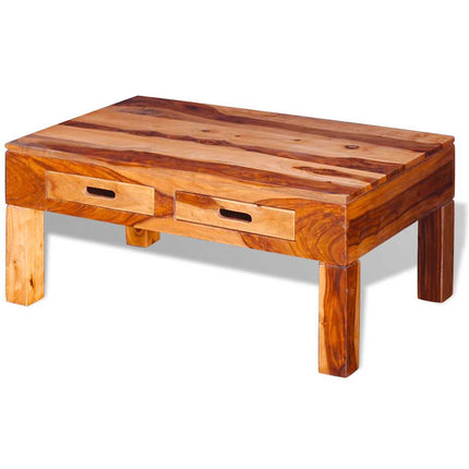 Coffee Table Solid Acacia Wood
