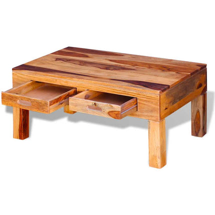 Coffee Table Solid Acacia Wood