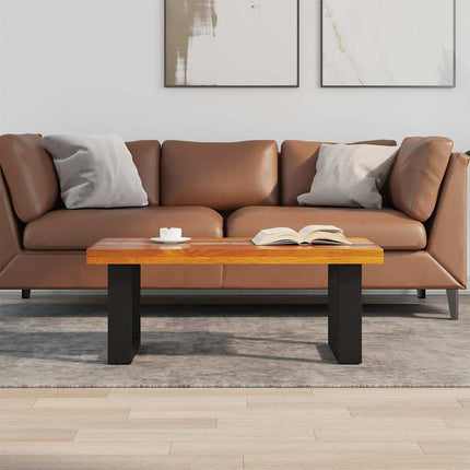 Coffee Table Teak Resin 39.4"x19.7