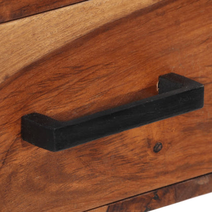 Desk with 2 Drawers 43.3"x19.7"x30.3" Solid Acacia Wood