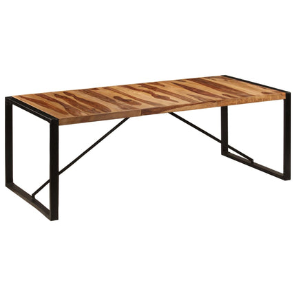 Dining Table 86.6"x39.4"x29.5" Solid Acacia Wood