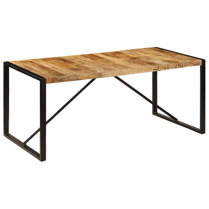 Dining Table 70.9"x35.4"x29.5" Solid Mango Wood