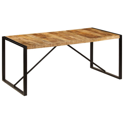 Dining Table 70.9"x35.4"x29.5" Solid Mango Wood