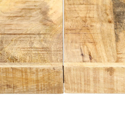 Dining Table 63"x31.5"x29.5" Solid Mango Wood