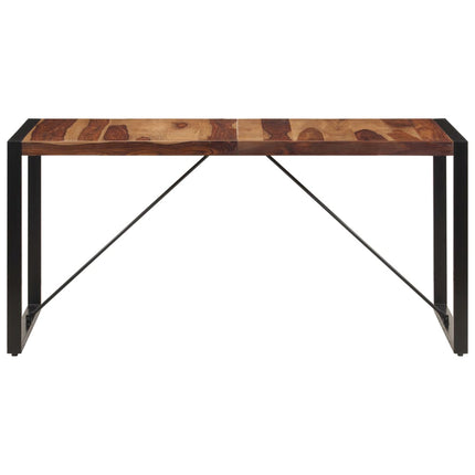 Dining Table 63"x31.5"x29.5" Solid Acacia Wood