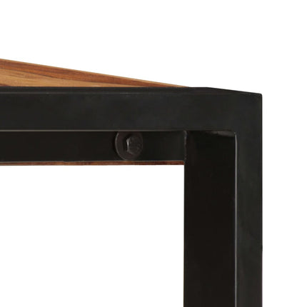 Dining Table 63"x31.5"x29.5" Solid Acacia Wood