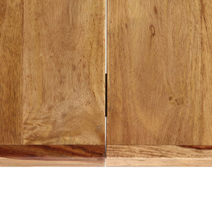 Dining Table 63"x31.5"x29.5" Solid Acacia Wood